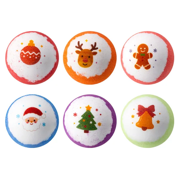 選べるクリスマスプリントバスボム 100g